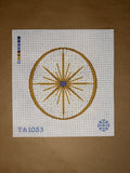 Star- White Printed Canvas