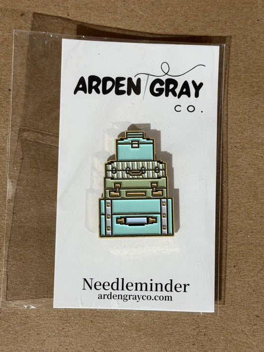 Stack of Suitcases Needleminder