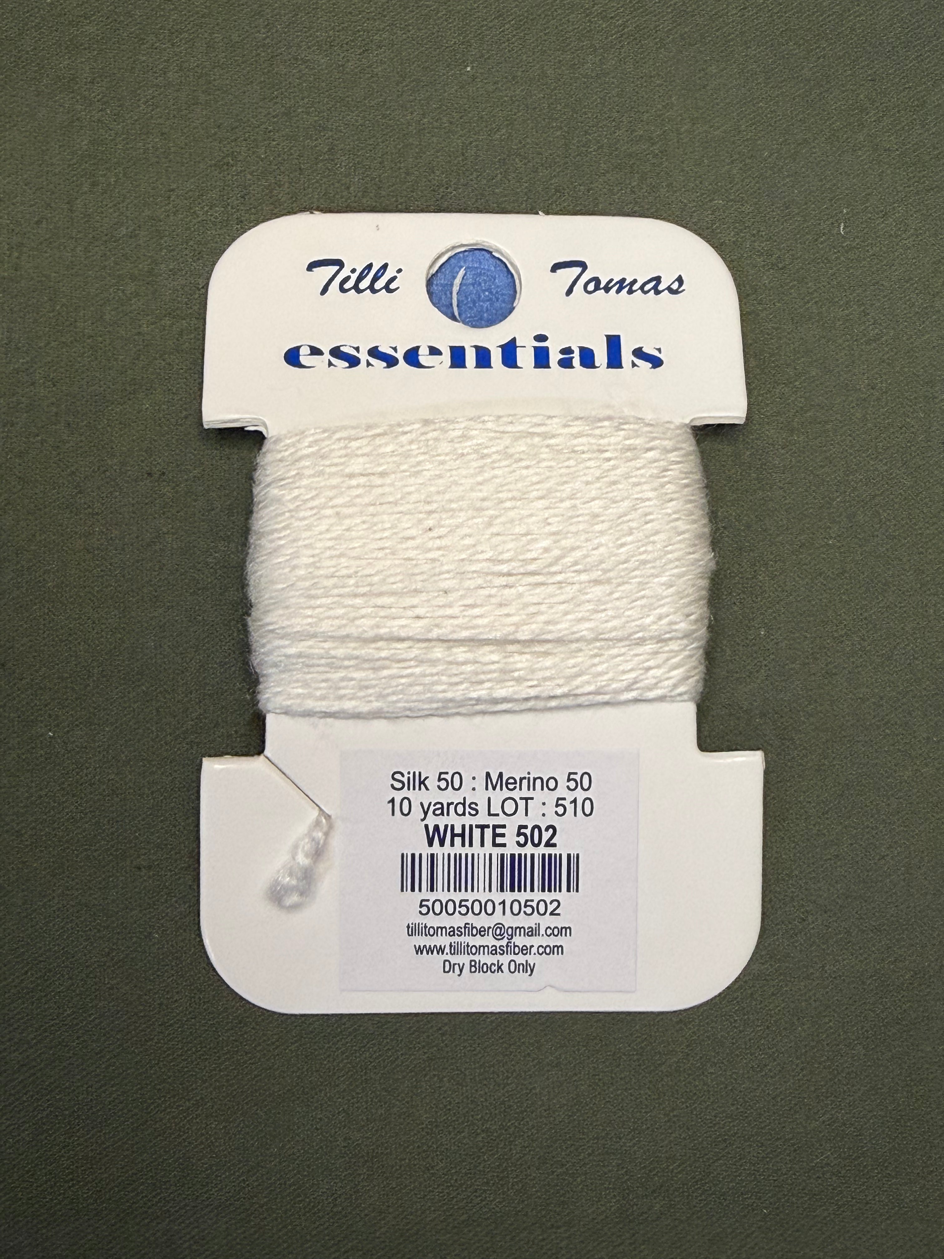 Essentials Card 502 White