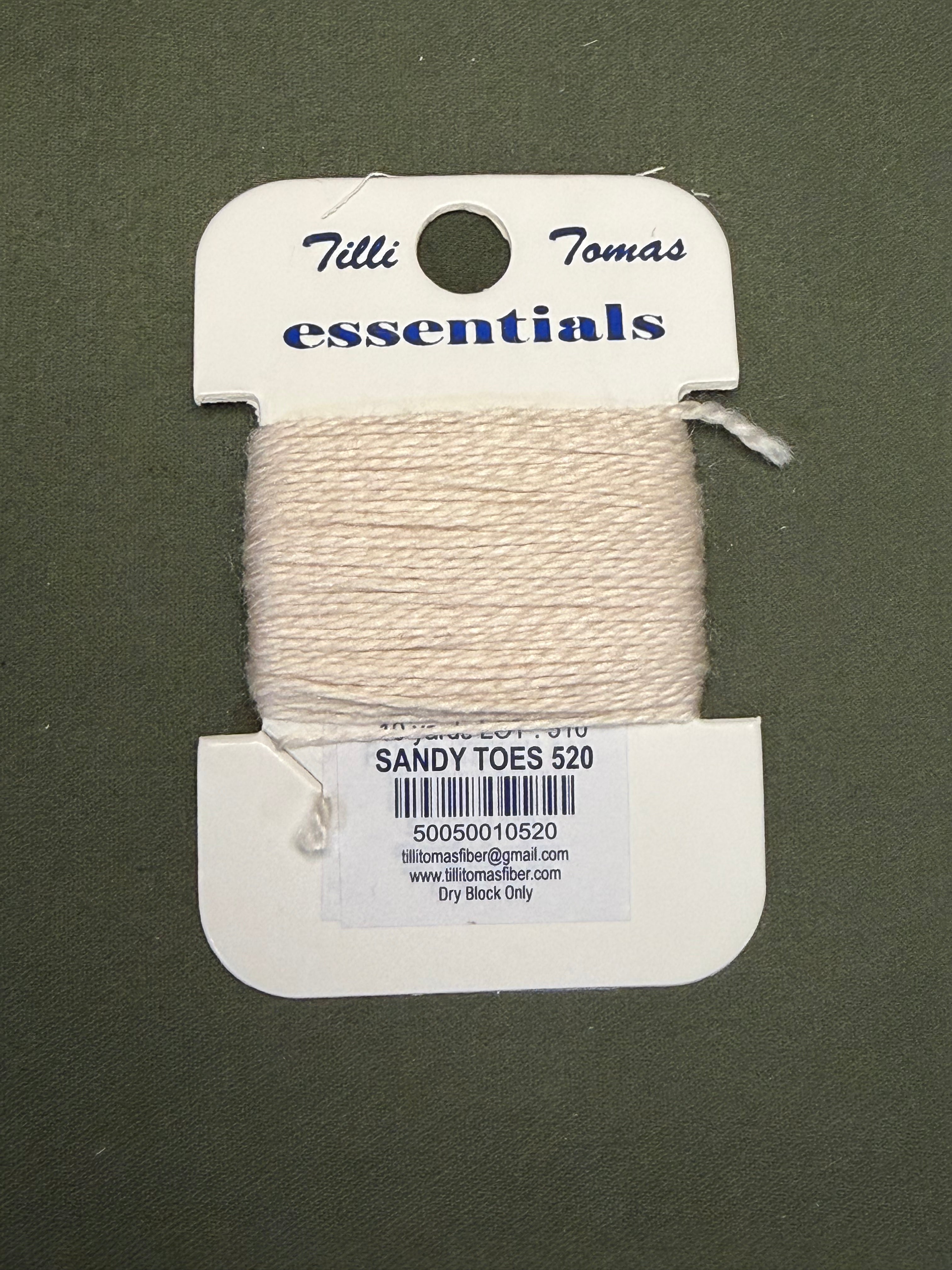 Essentials Card 520 Sandy Toes