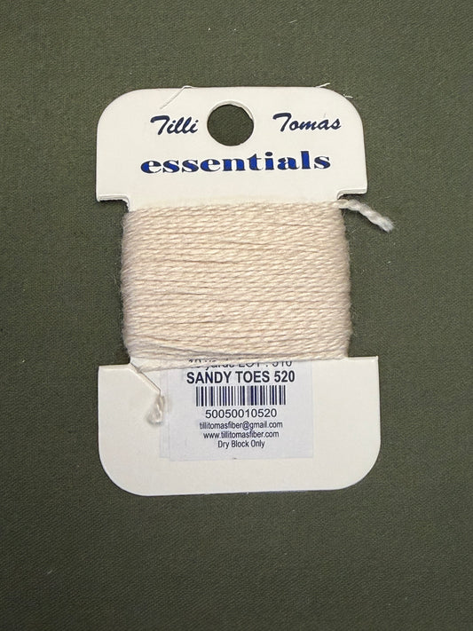 Essentials Card 520 Sandy Toes