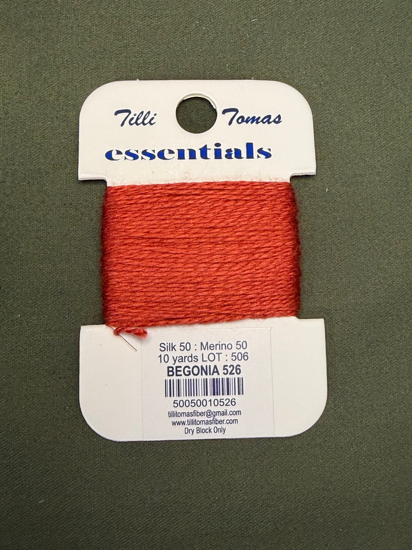 Essentials Card 526 Begonia