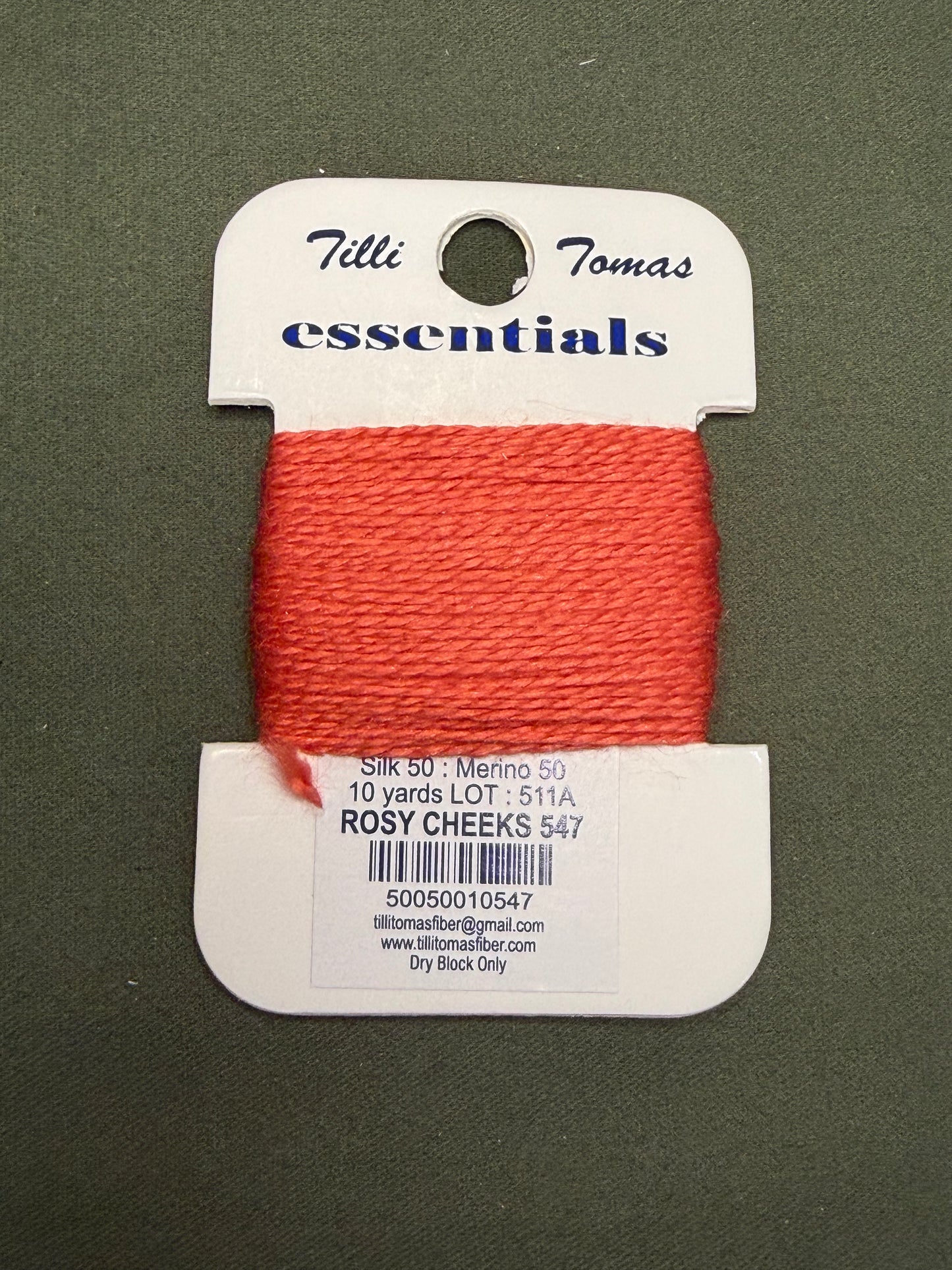 Essentials Card 547 Rosy Cheeks