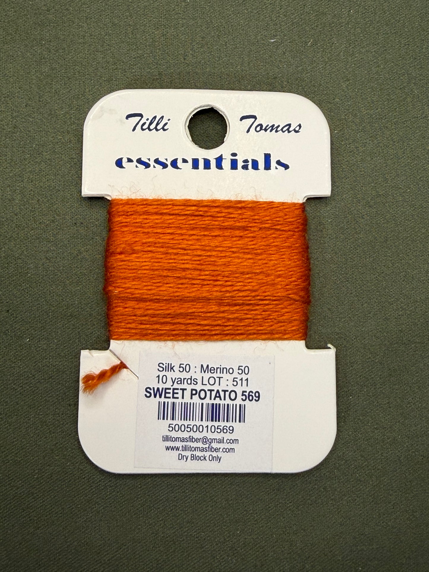 Essentials Card 569 Sweet Potato
