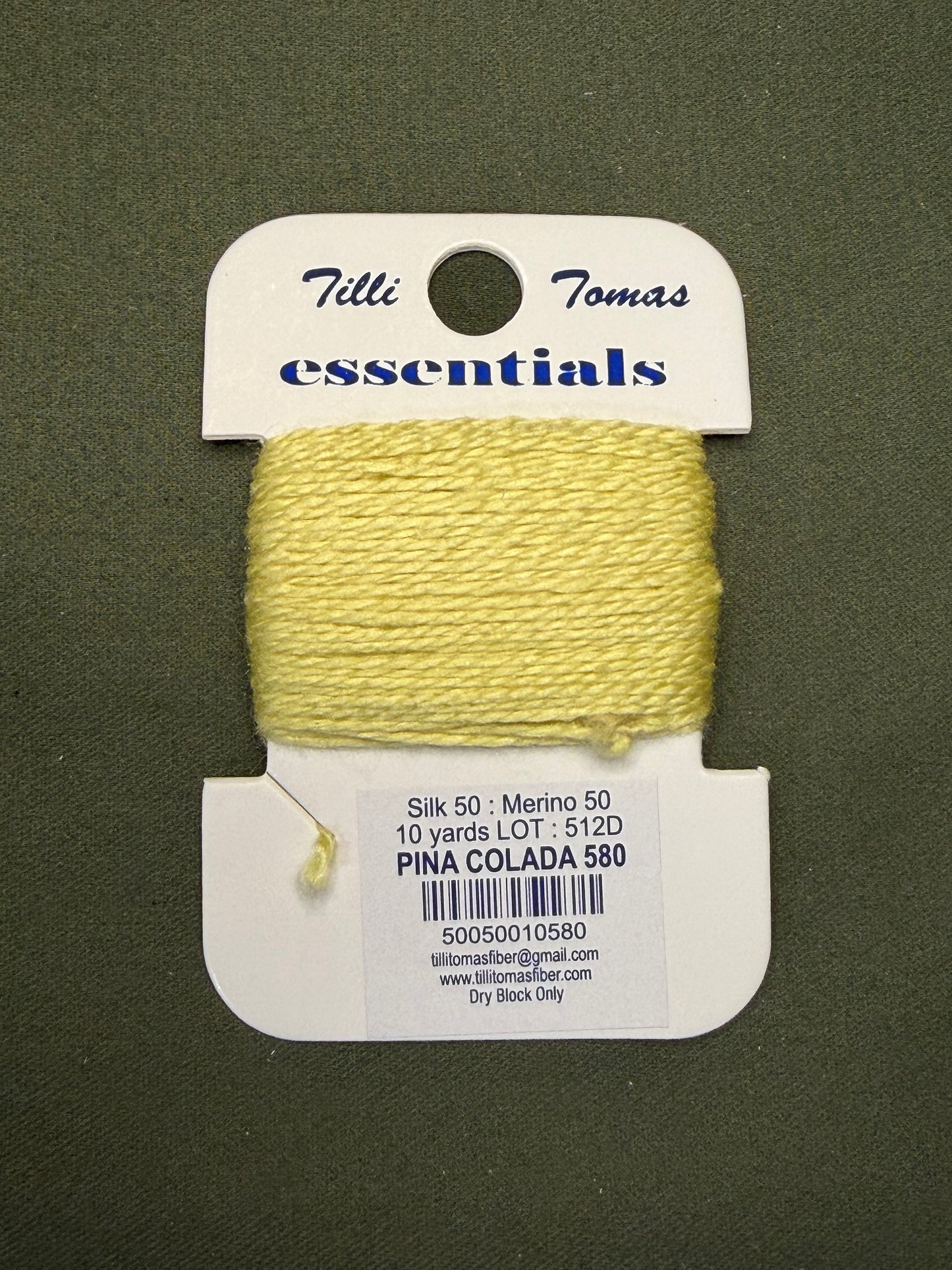 Essentials Card 580 Pina Colada