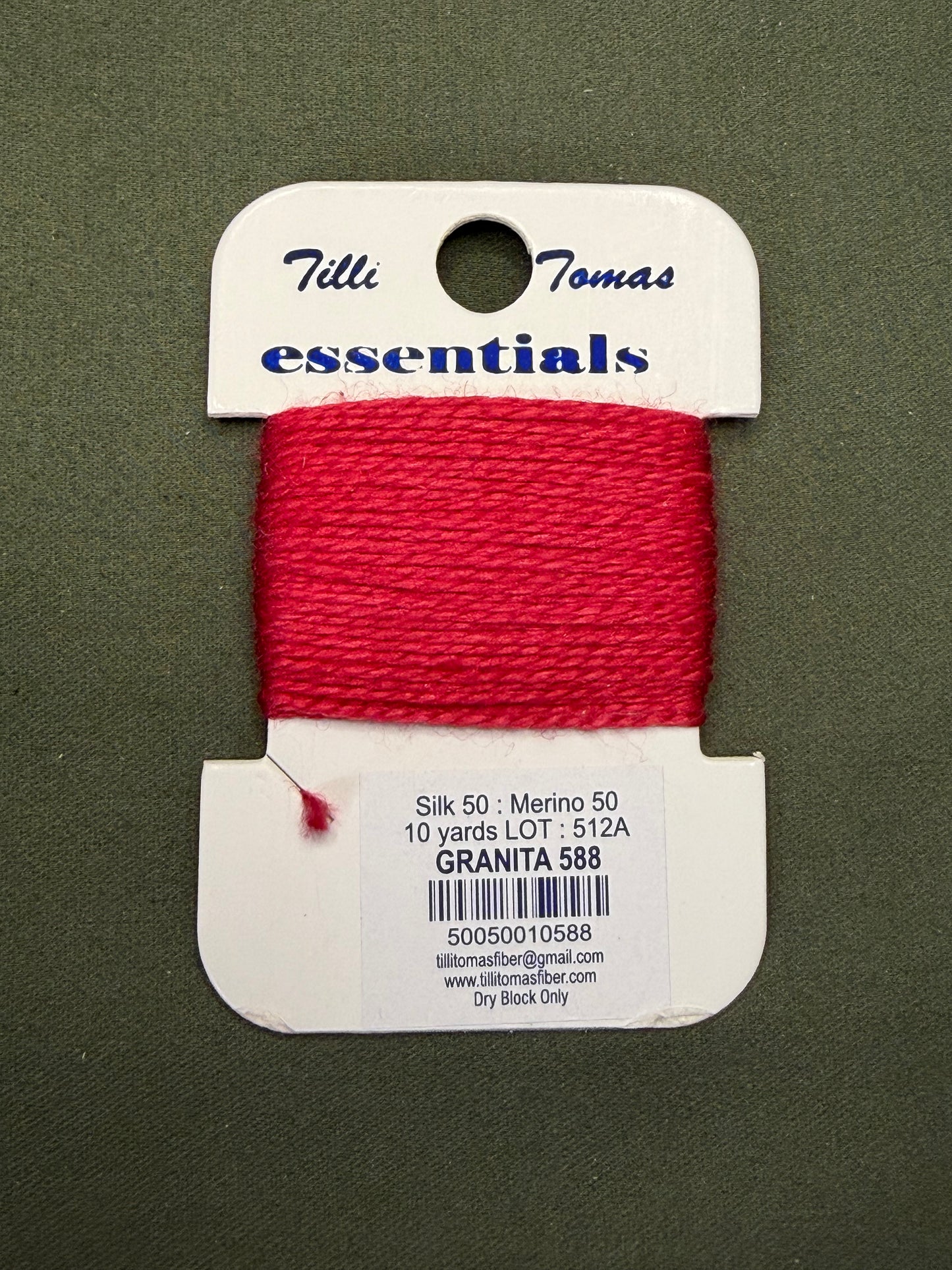 Essentials Card 588 Granita