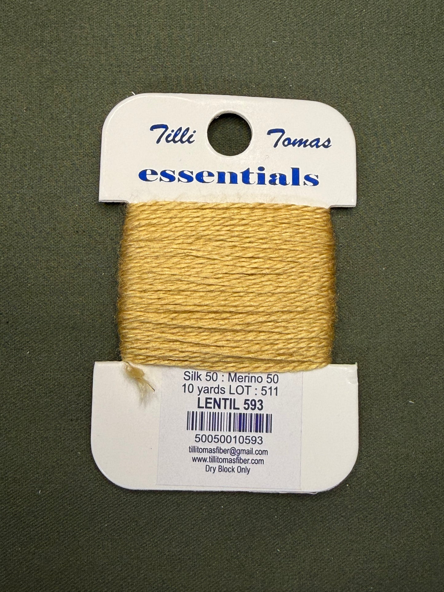 Essentials Card 593 Lentil