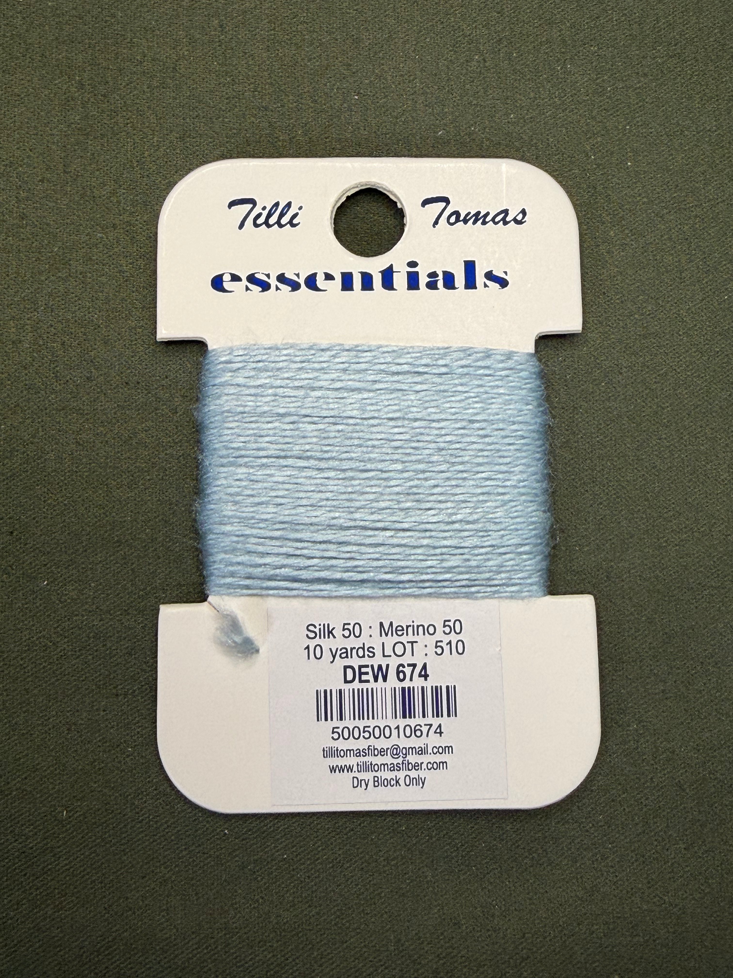 Essentials Card 674 Dew