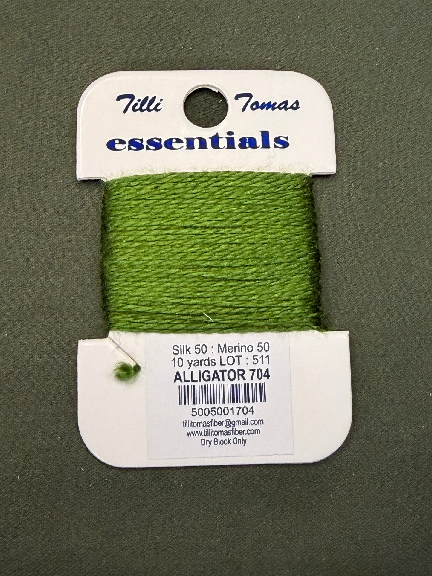 Essentials Card 704 Alligator