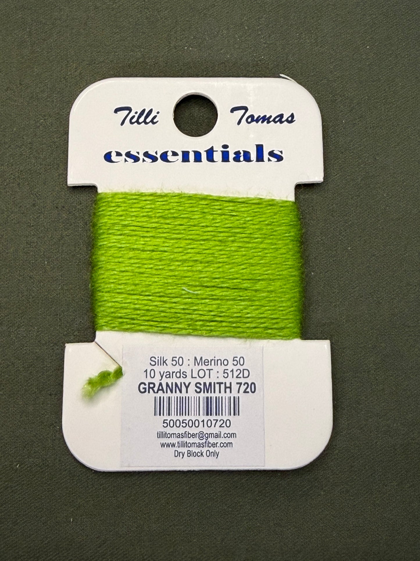 Essentials Card 720 Granny Smith