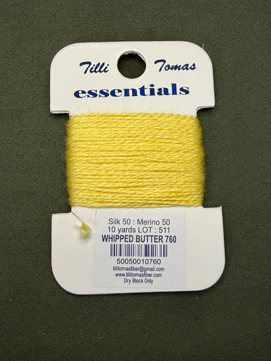 Essentials Card 760 Whipped Butter