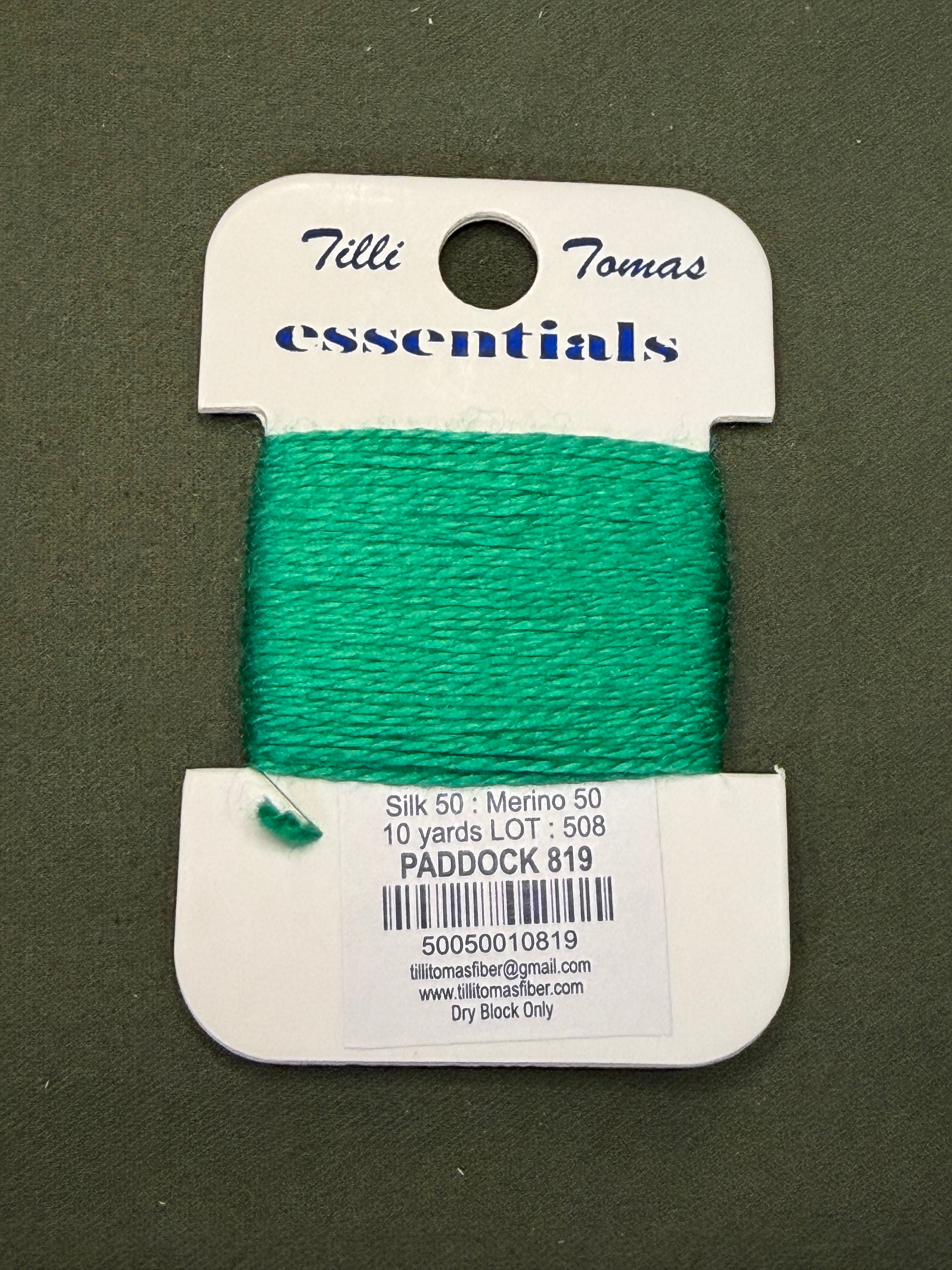 Essentials Card 819 Paddock