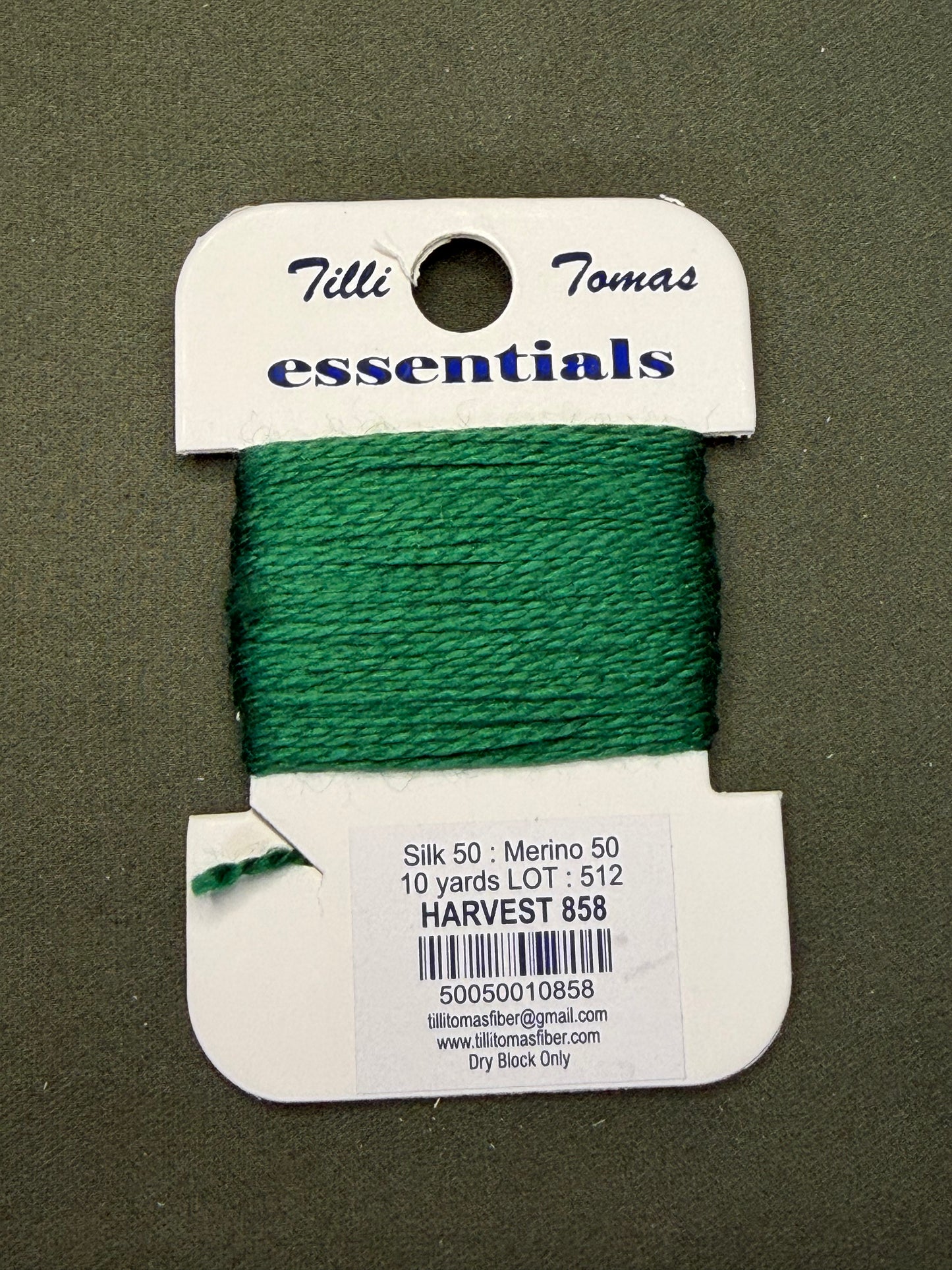 Essentials Card 858 Harvest