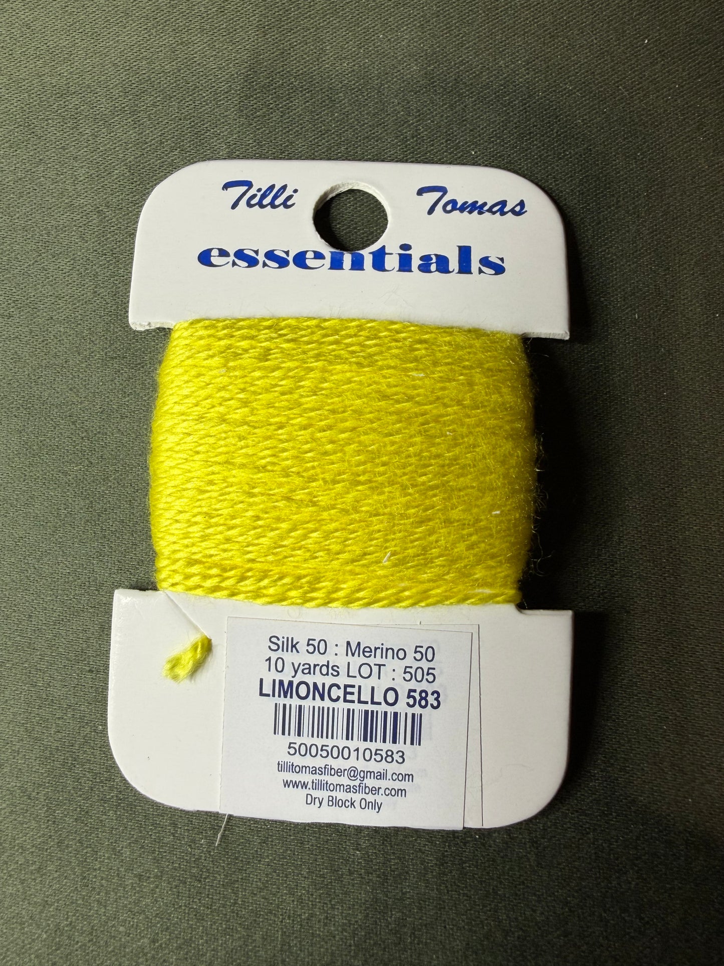 Essentials Card 583 Limoncello