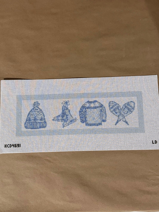 Winter Bolster Printed Canvas