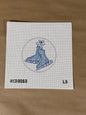 Ice Skate Ornament Printed Canvas