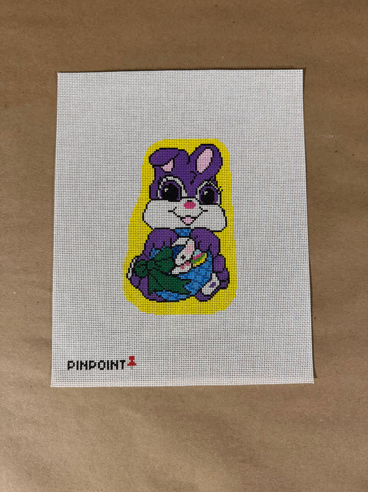 Chocolate Bunny Purple