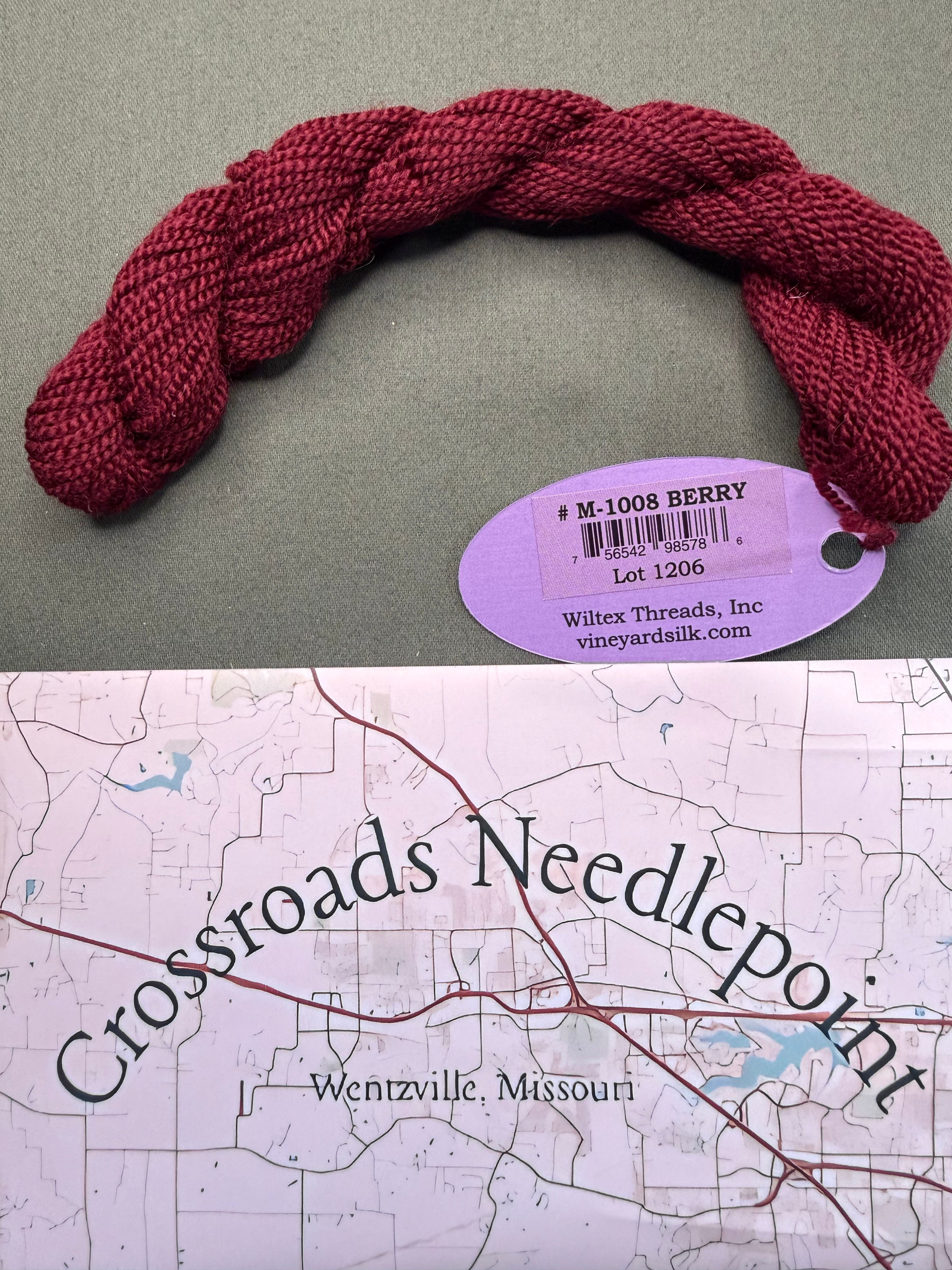 Vineyard Silk Merino 1008 Berry