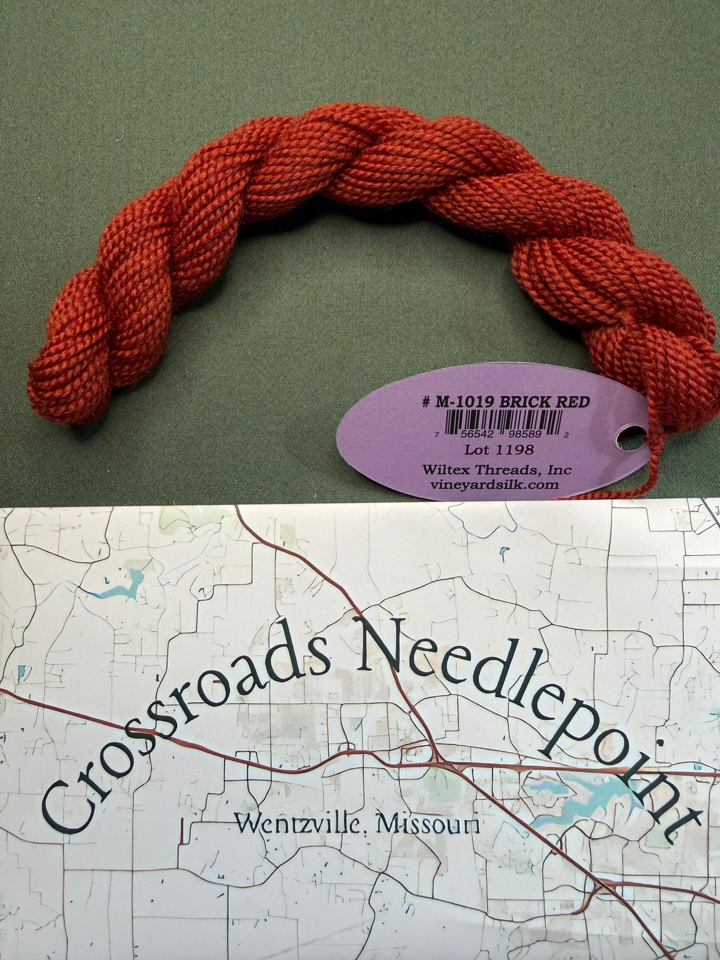 Vineyard Silk Merino 1019 Brick Red
