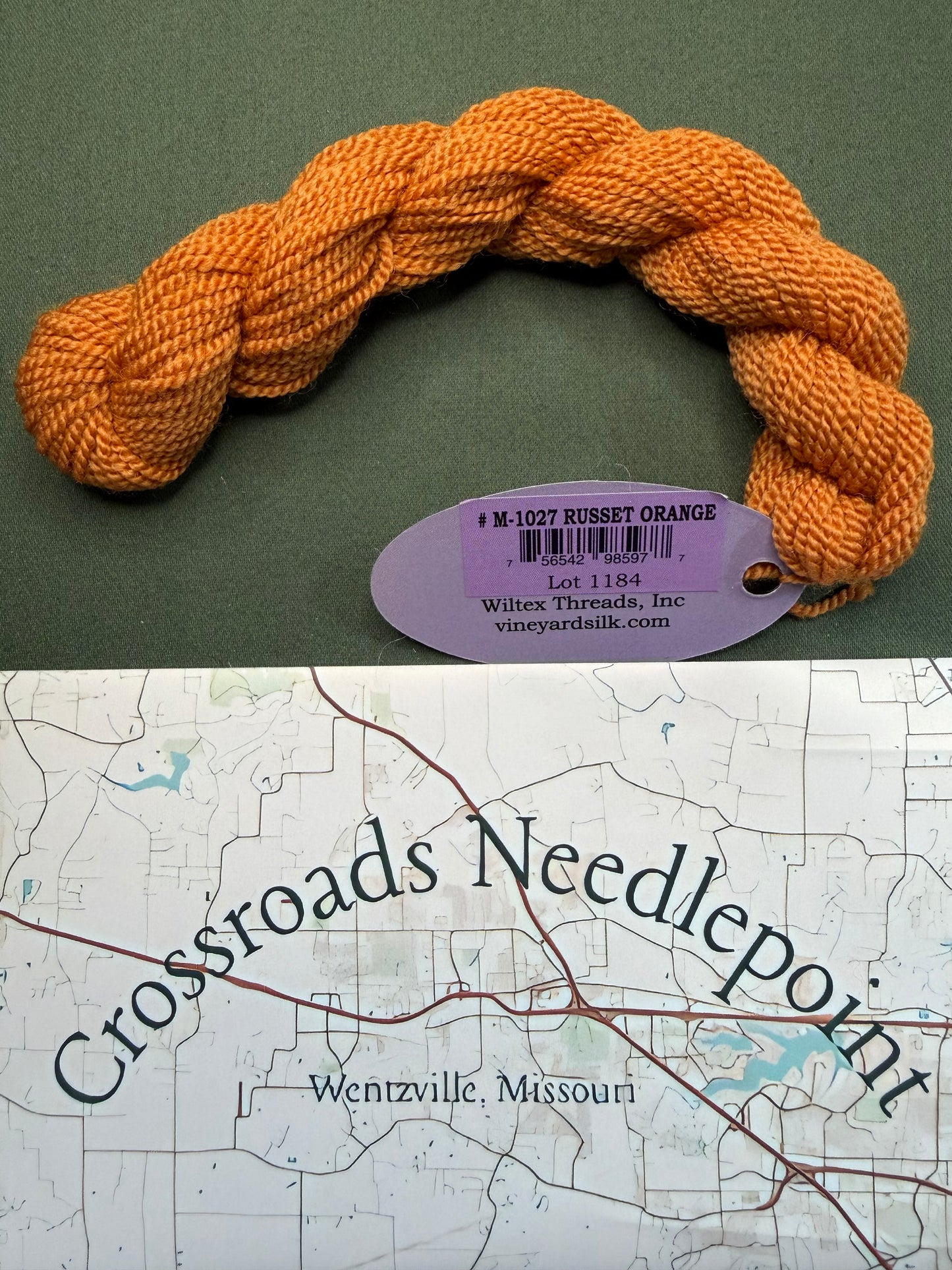 Vineyard Silk Merino 1027 Russet Orange