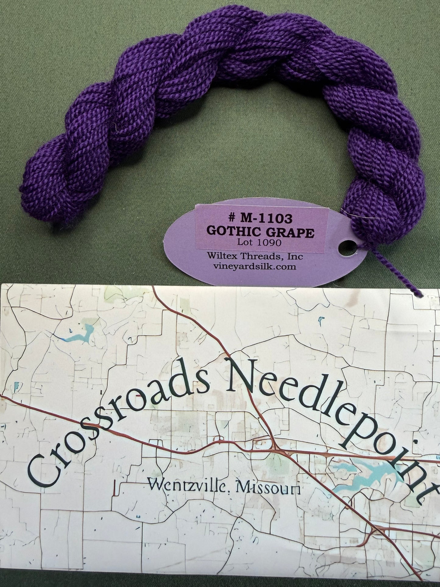 Vineyard Silk Merino 1103 Gothic Grape