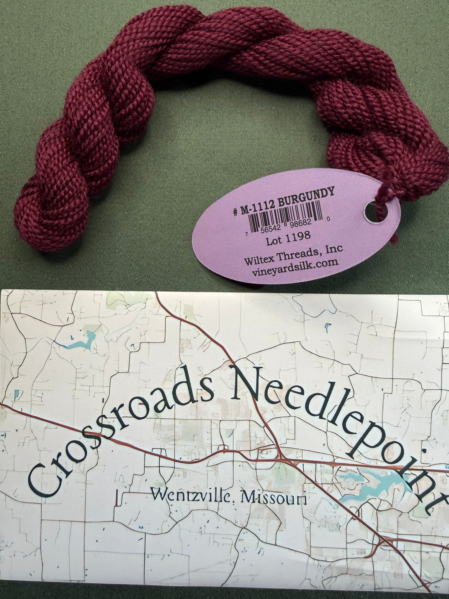 Vineyard Silk Merino 1112 Burgundy
