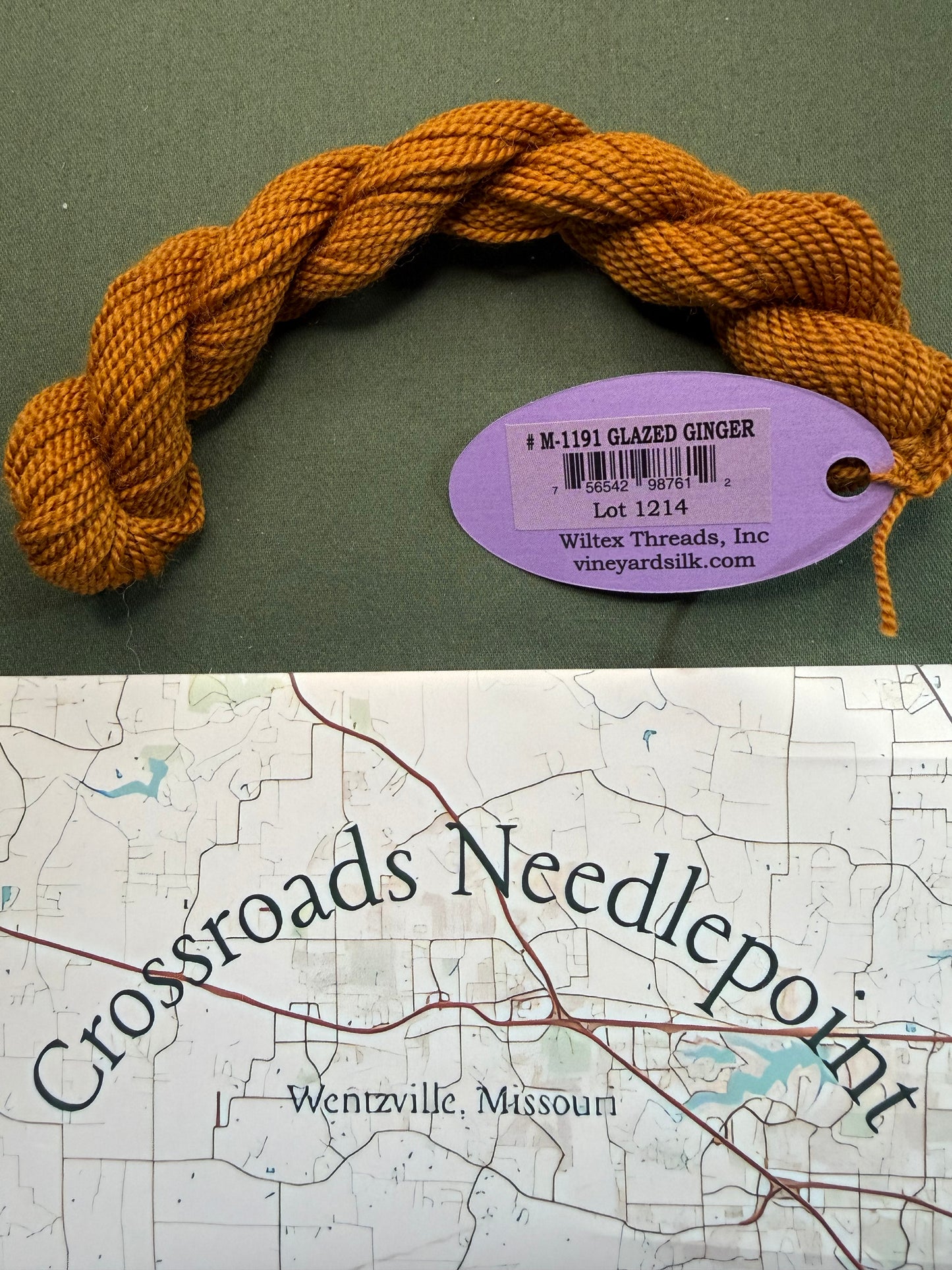 Vineyard Silk Merino 1191 Glazed Ginger