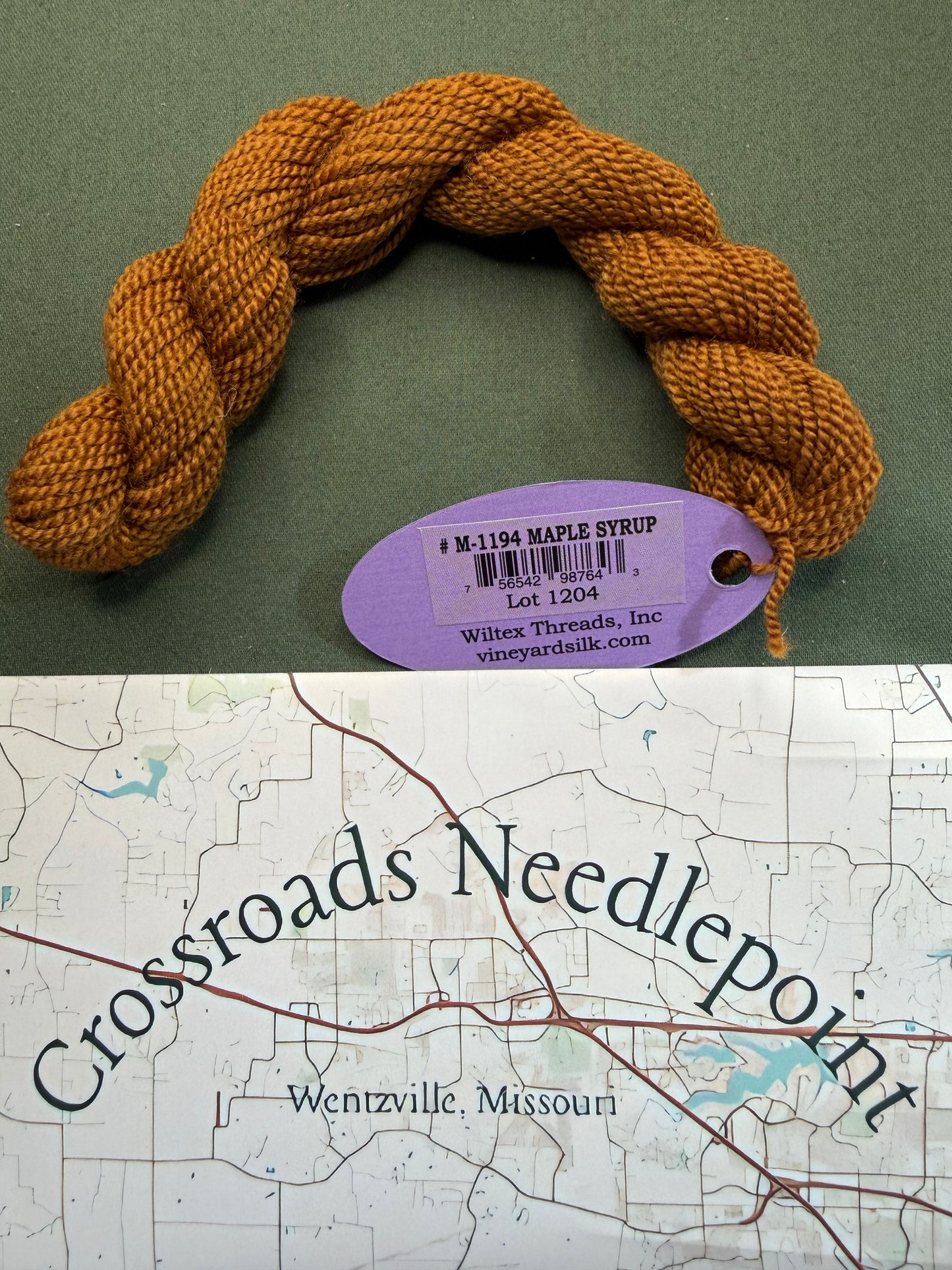Vineyard Silk Merino 1194 Maple Syrup