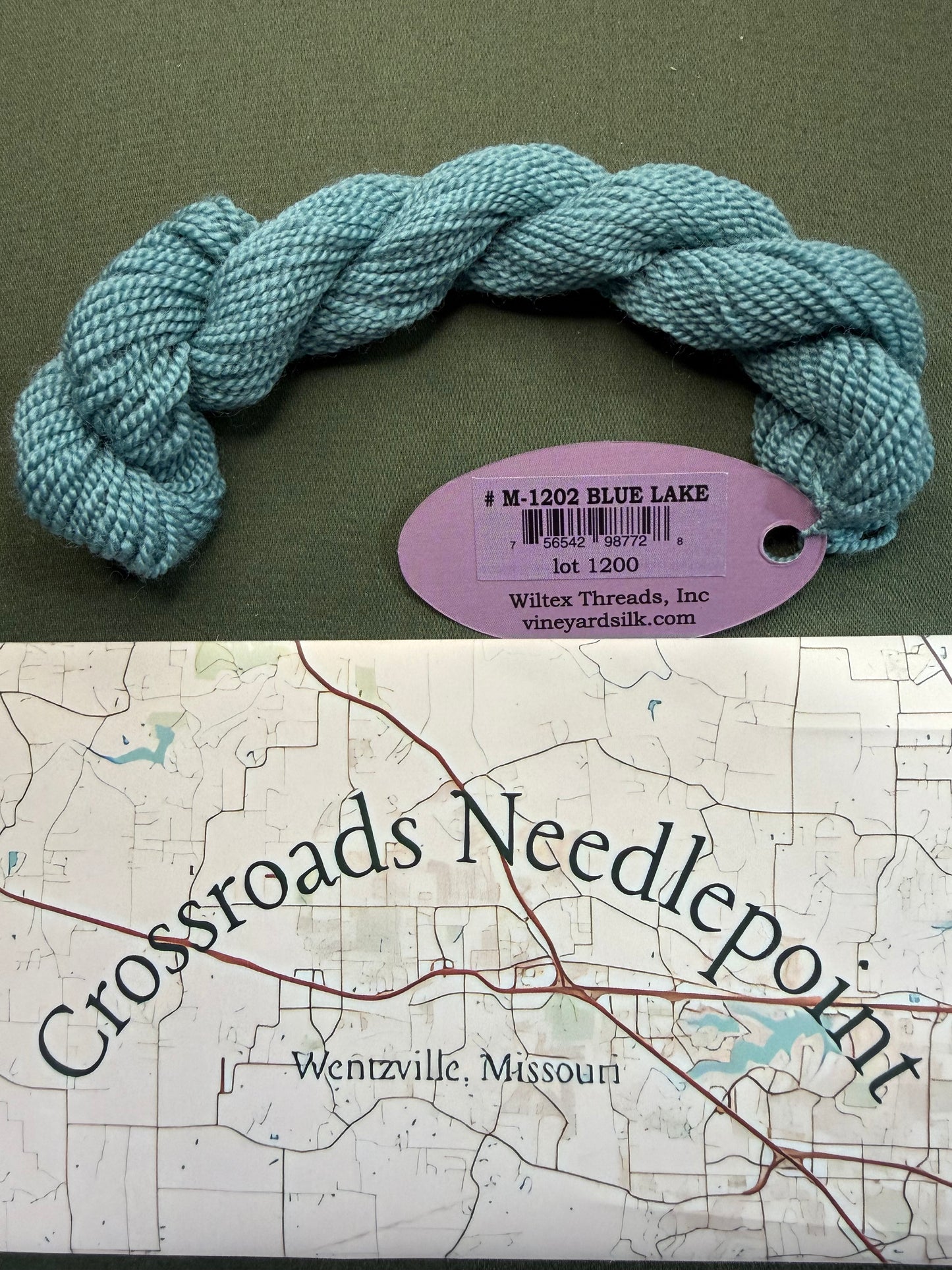 Vineyard Silk Merino 1202 Blue Lake