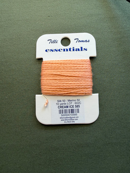 Essentials Card 585 Cream Ice