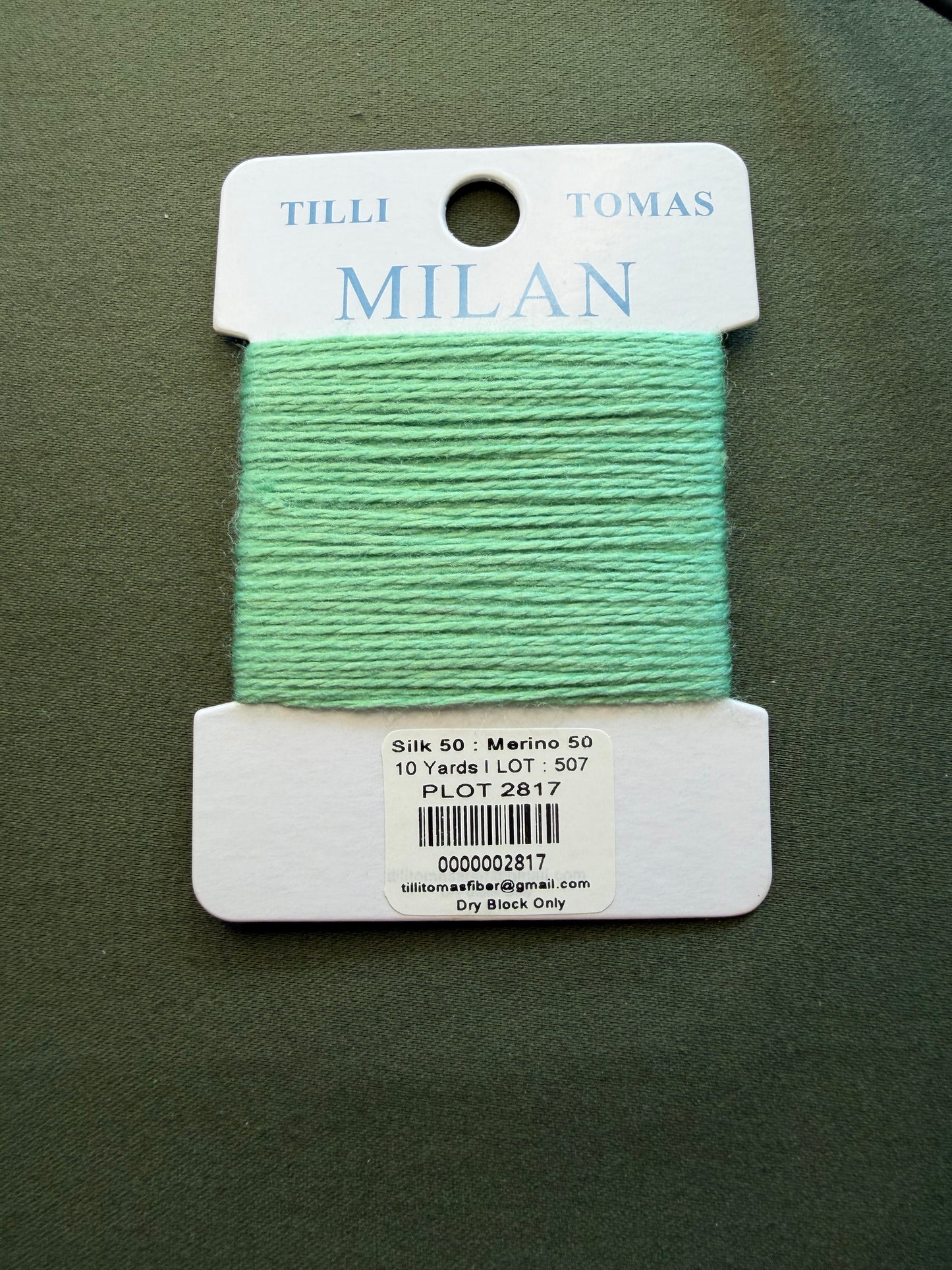 Milan Card 2817 Plot