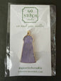 Purple French Knot Tassel Needleminder
