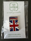 British Flag Matchbox Needleminder