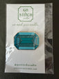 The Roosevelt Inspired Aquamarine Needleminder