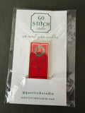 Red Door Wreath Needleminder