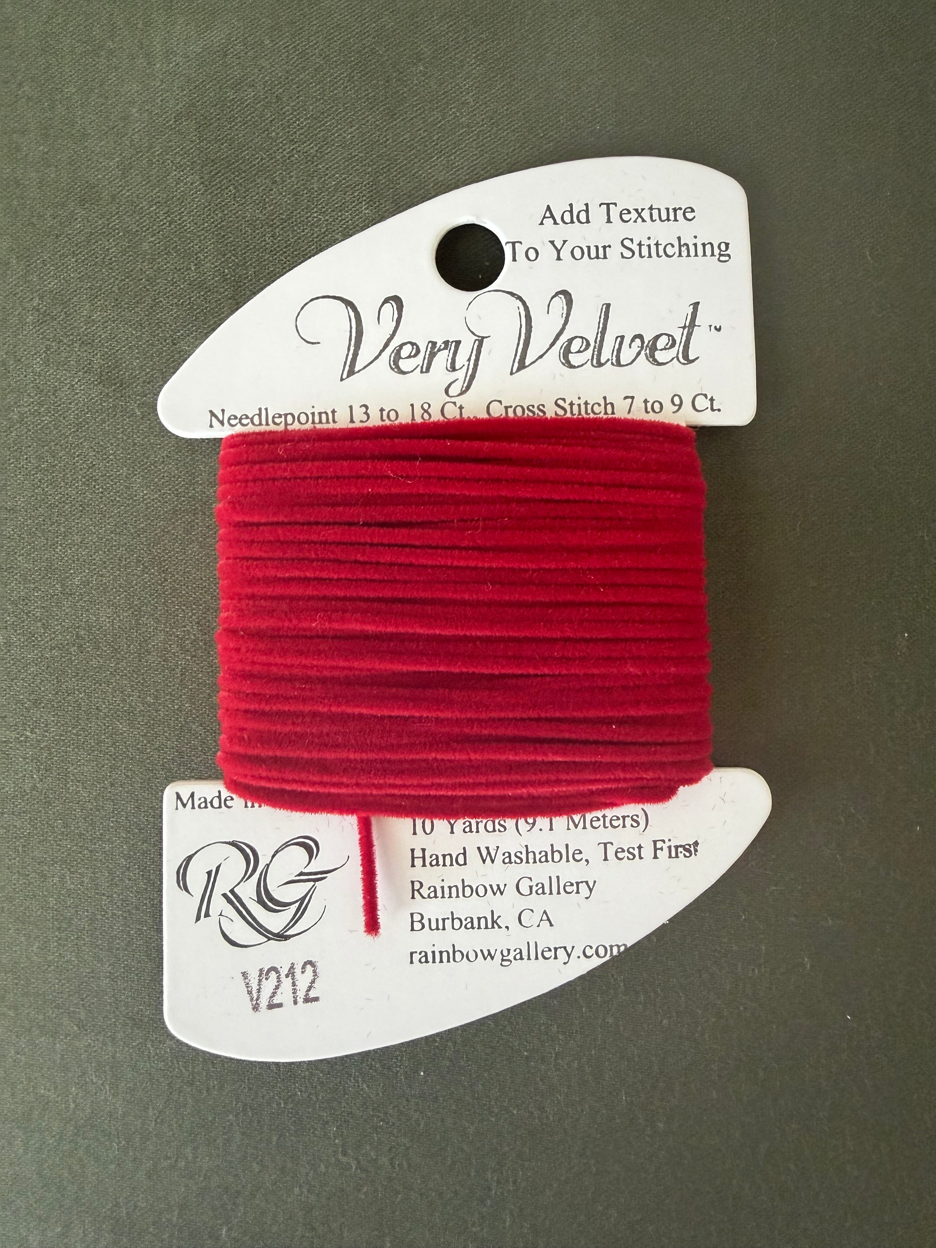 Very Velvet V212 Cherry Red