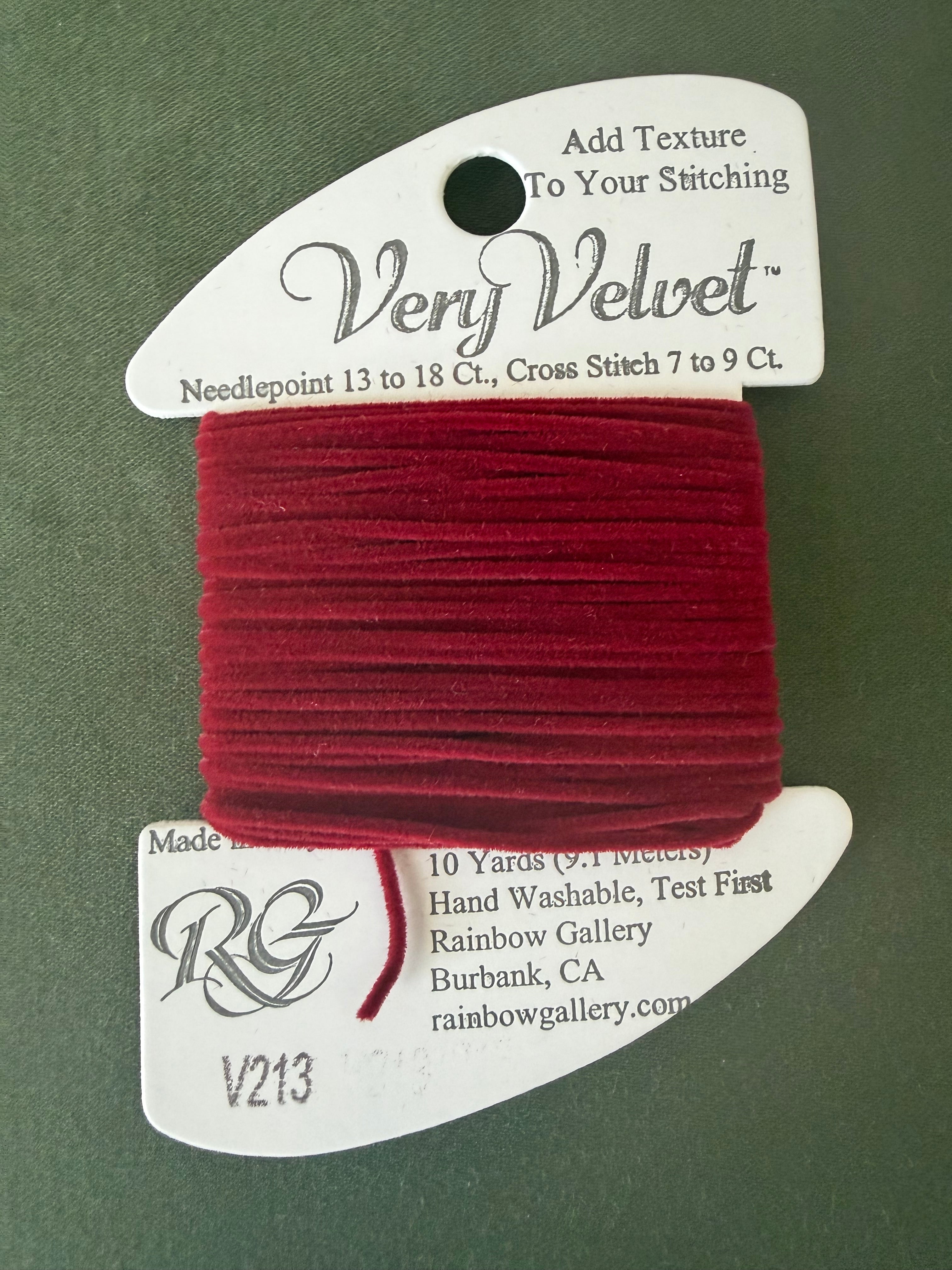 Very Velvet V213 Burgandy