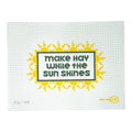 Make Hay While the Sun Shines Needlepoint Canvas