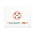 Dogwood 1.75" Round Mini Needlepoint Canvas