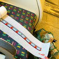 London Tube Belt/Hat Band/Bag Strap Needlepoint Canvas