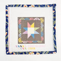 Matilda Star Quilt Block 4x4" Needlepoint Canvas