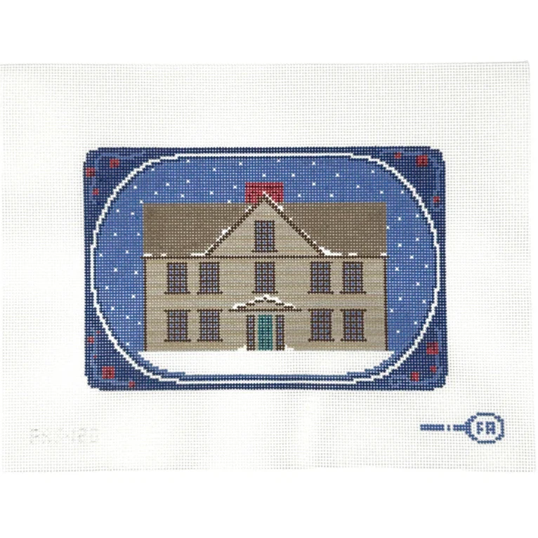Orchard House Portrait Needlepoint Canvas