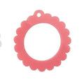 Bag Tag: Small Scallop Round