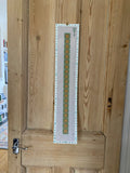 Union Station Hat Band in Green Needlepoint Canvas